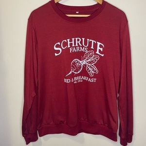 The office Shrute Farms long sleeve size XL